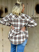 Carter Clay Flannel Top