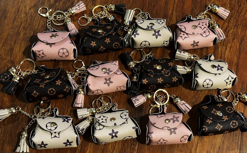 Cute purse charm keychains