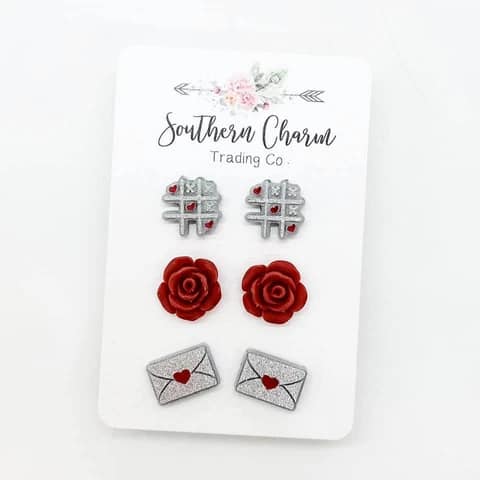 Southern Charm - TicTacToe/Red Roses/Sealed with a Kiss