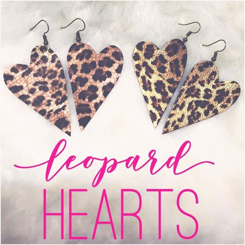 Southern Charm -  Leopard Hearts