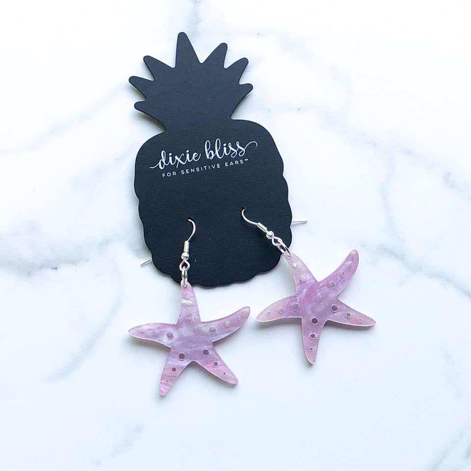 Dixie Bliss - Starfish in Lilac Mint Pearl