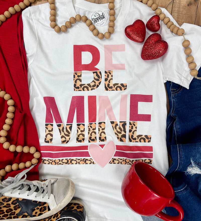 Be Mine Leopard Letters