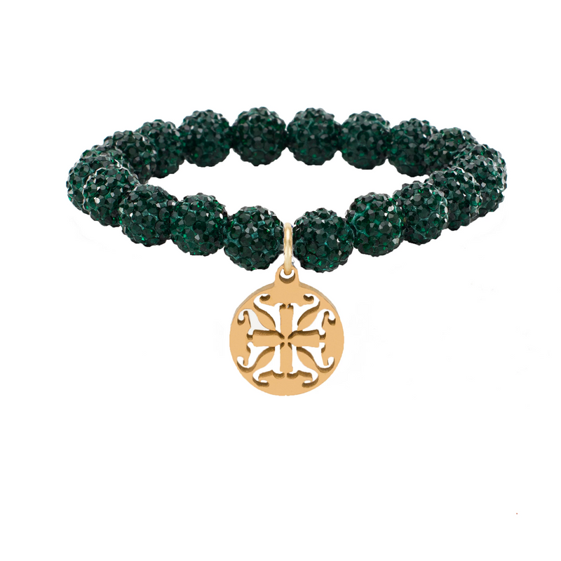 RC - Emerson Beaded Bracelet - Emerald