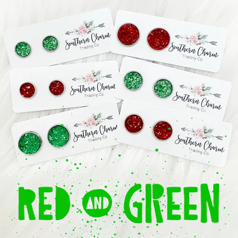 Southern Charm - Red or Green Sparkles