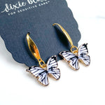 Dixie Bliss - Butterfly Charm in White