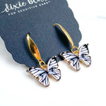 Dixie Bliss - Butterfly Charm in White